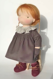 Sacha - a 16''/42 cm tall Handmade Waldorf Doll