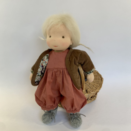 Jantje - a 14''/36 cm tall Handmade Waldorf Doll