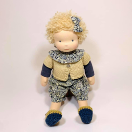 Tasha - a 14''/36 cm tall Handmade Waldorf Doll