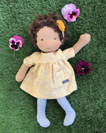 Violet - a 16''/42 cm tall Handmade Waldorf Doll