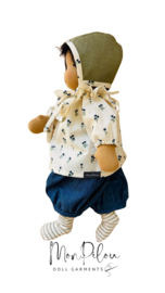 4 piece Tulip Doll Outfit for 39 to 42 cm (15 to 16") tall dolls