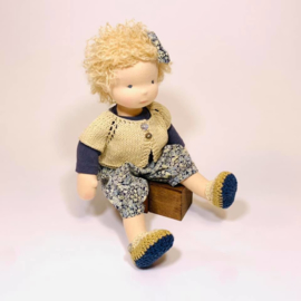 Tasha - a 14''/36 cm tall Handmade Waldorf Doll