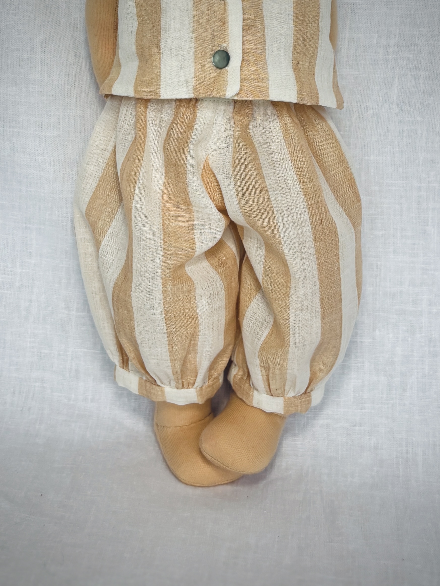 Linnen Pof broek en zomer top (MTO)
