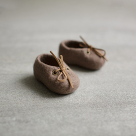 Doll shoes, by Vaida - Low model - Brown