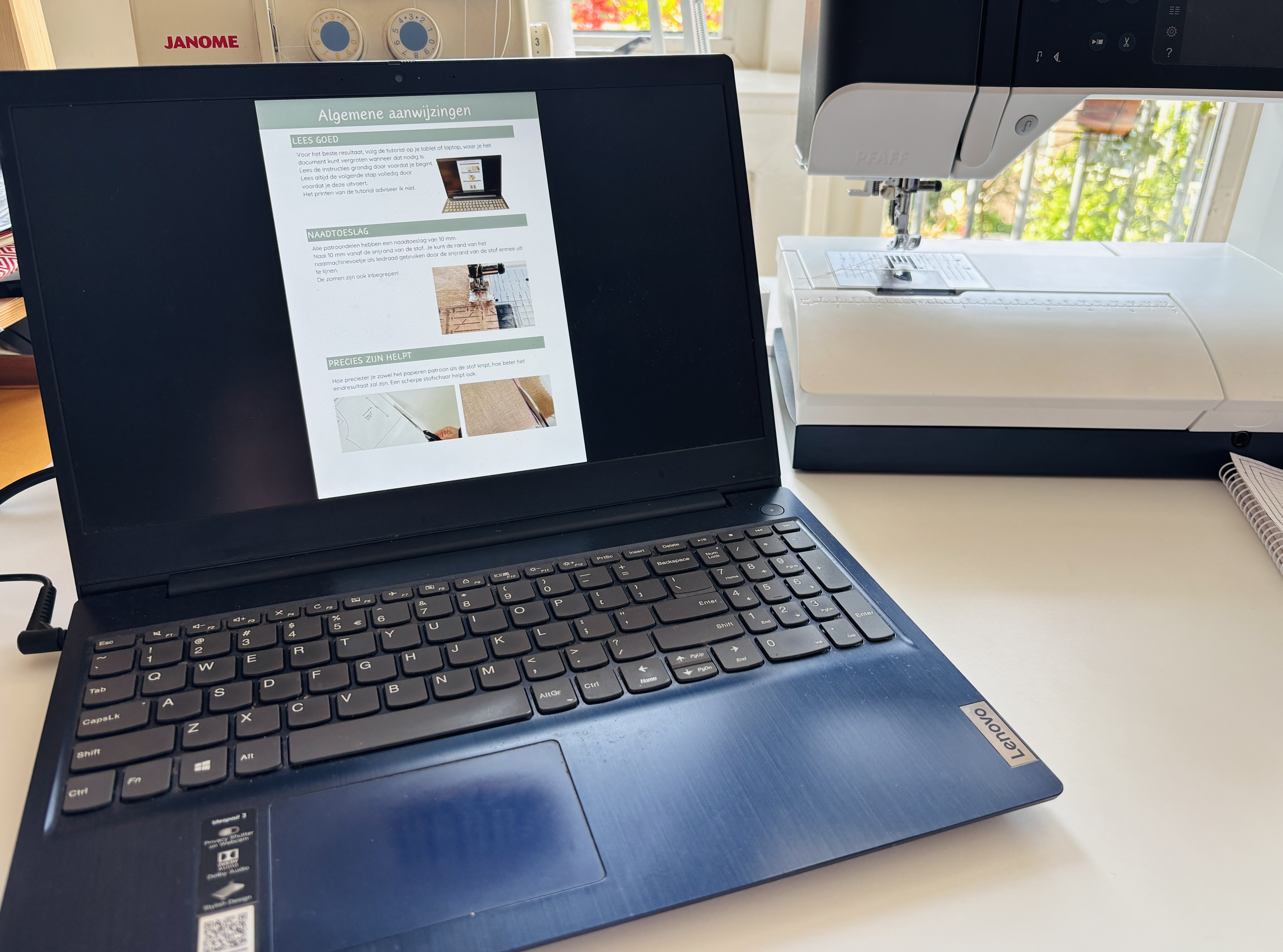 Pdf-patroon "The Sunday Best" voor Waldorf Poppen van 36 cm tot 42 cm