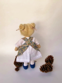 16''/42 cm tall Handmade Waldorf doll for Nina