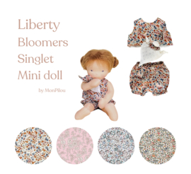Bloomers, Hemdje  en Minipopje- in Liberty print (MTO)