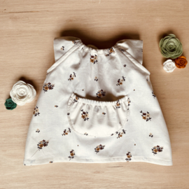 Apron dress - French poplin (MTO)