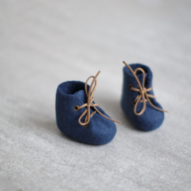 Wollen handgemaakte booties, door Vaida - North Sea