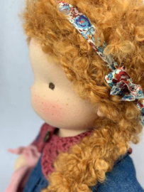 Lori - a 16''/42 cm tall Handmade Waldorf Doll