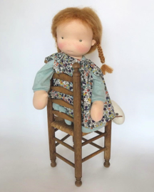 True - a 16''/42 cm tall Handmade Waldorf Doll