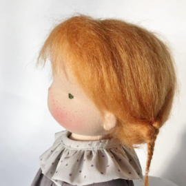 Sacha - a 16''/42 cm tall Handmade Waldorf Doll