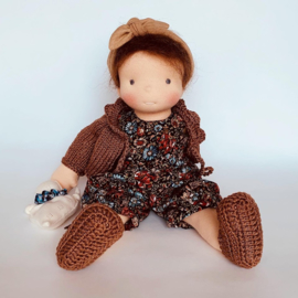 Phedra - a 12''/35 cm tall Handmade Waldorf Doll