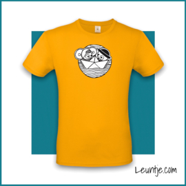 Heren T-Shirt - Papieren Bootje