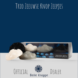 Trio Zeeuwse Knop Zeepjes