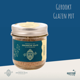 ZEEUWSCHE ZOUTE - GEROOKT - GLAZEN POT