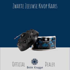 Kaars - Zeeuwse Knop - Zwart