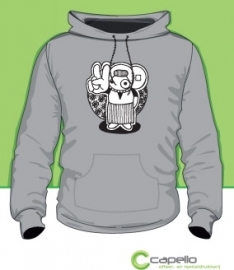 hooded sweater kids - leuntje peace