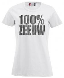 Damesshirt - 100% zeeuw schortebont