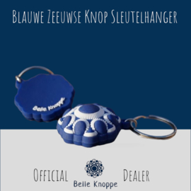 Sleutelhanger - Zeeuwse Knop - Blauw