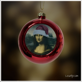 Kerstbal - Mona Lisa