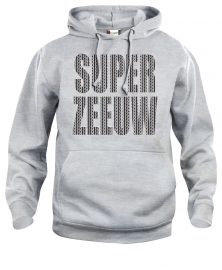 Hooded sweater uni - super zeeuw schortebont