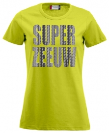 Damesshirt - super zeeuw schortebont