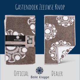 Gastendoek - Zeeuwse Knop - Taupe