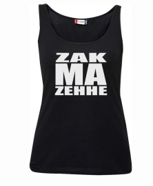 Tanktop dames - zak ma zehhe