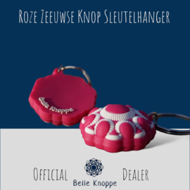 Sleutelhanger - Zeeuwse Knop - Roze