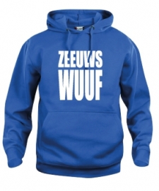 Hooded sweater uni - zeeuws wuuf