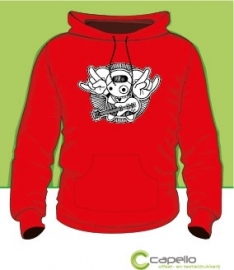 hooded sweater kids - leuntje rock