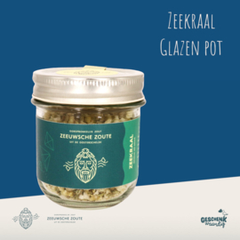 ZEEUWSCHE ZOUTE - ZEEKRAAL -  GLAZEN POT