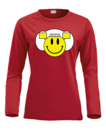 Dames longsleeve - smiley