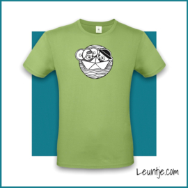 Heren T-Shirt - Papieren Bootje