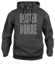 Hooded sweater uni - hosternokke schortebont