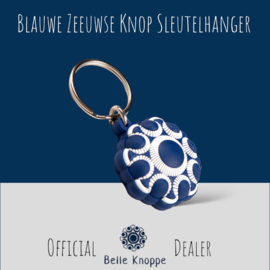 Sleutelhanger - Zeeuwse Knop - Blauw