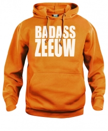 Hooded sweater uni - badass zeeuw