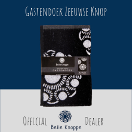 Gastendoek - Zeeuwse Knop - Zwart