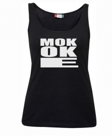 Tanktop dames - mok ok e