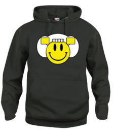 Hooded sweater uni - smiley