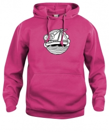 Hooded sweater uni - leuntje zeilboot