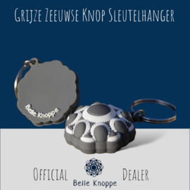 Sleutelhanger - Zeeuwse Knop - Zilver