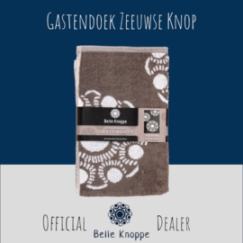 Gastendoek - Zeeuwse Knop - Taupe