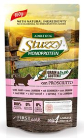 Stuzzy Dog Grain Free MoPr Ham 	12 x 150 gr