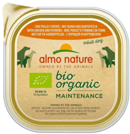 Almo Nature Daily Bio Dog Chicken+Patatoes 9 x 300 gr