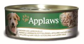 Applaws Dog Can Chicken & Lamb Jelly 	12 x 156 gr