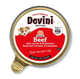 Devini Dog Beef 12 x 85 gr