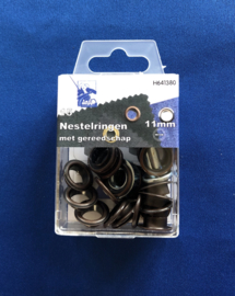 Nestel ogen 11 mm koper