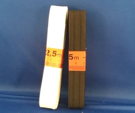 Pyama elastiek 2/2,5/3 cm breed 2,5 meter